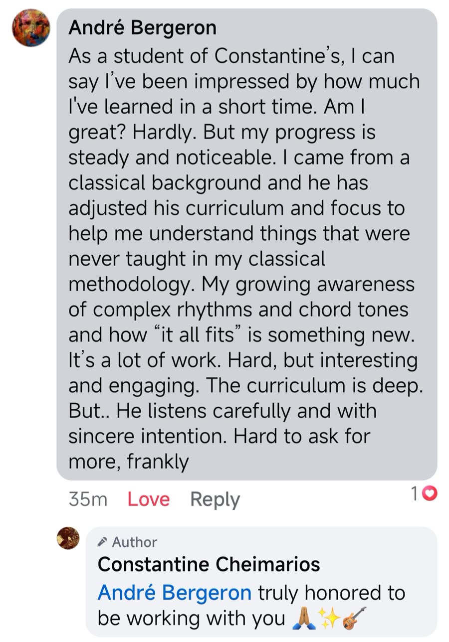 Student testimonial — message from an MGL student
