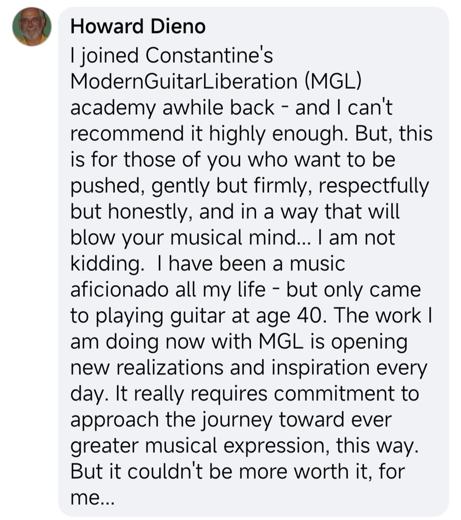 Student testimonial — message from an MGL student